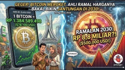 Bitcoin Tembus Rp1,4 Miliar Hari Ini, Ahli Analisis  Harganya Bakal Bikin Jantungan di 2030!