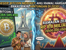 Bitcoin Tembus Rp1,4 Miliar Hari Ini, Ahli Analisis  Harganya Bakal Bikin Jantungan di 2030!