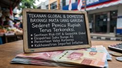 Tekanan Global dan Domestik Bayangi Mata Uang Garuda, Ini Sederet Pemicu Rupiah Terus Terkoreksi
