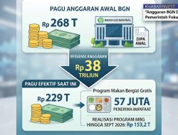 Kemenkeu Pangkas Anggaran BGN Rp 38 Triliun, Program Makan Bergizi Gratis Tetap Jadi Fokus Utama